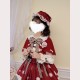 Mushroom Figure Sweet Lolita Cloak by Alice Girl (AGL68C)